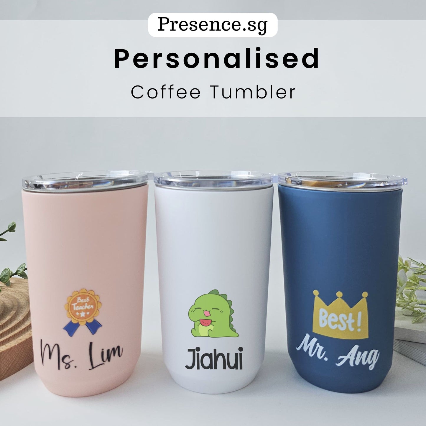 Personalized Coffee Tumbler 460 560ml