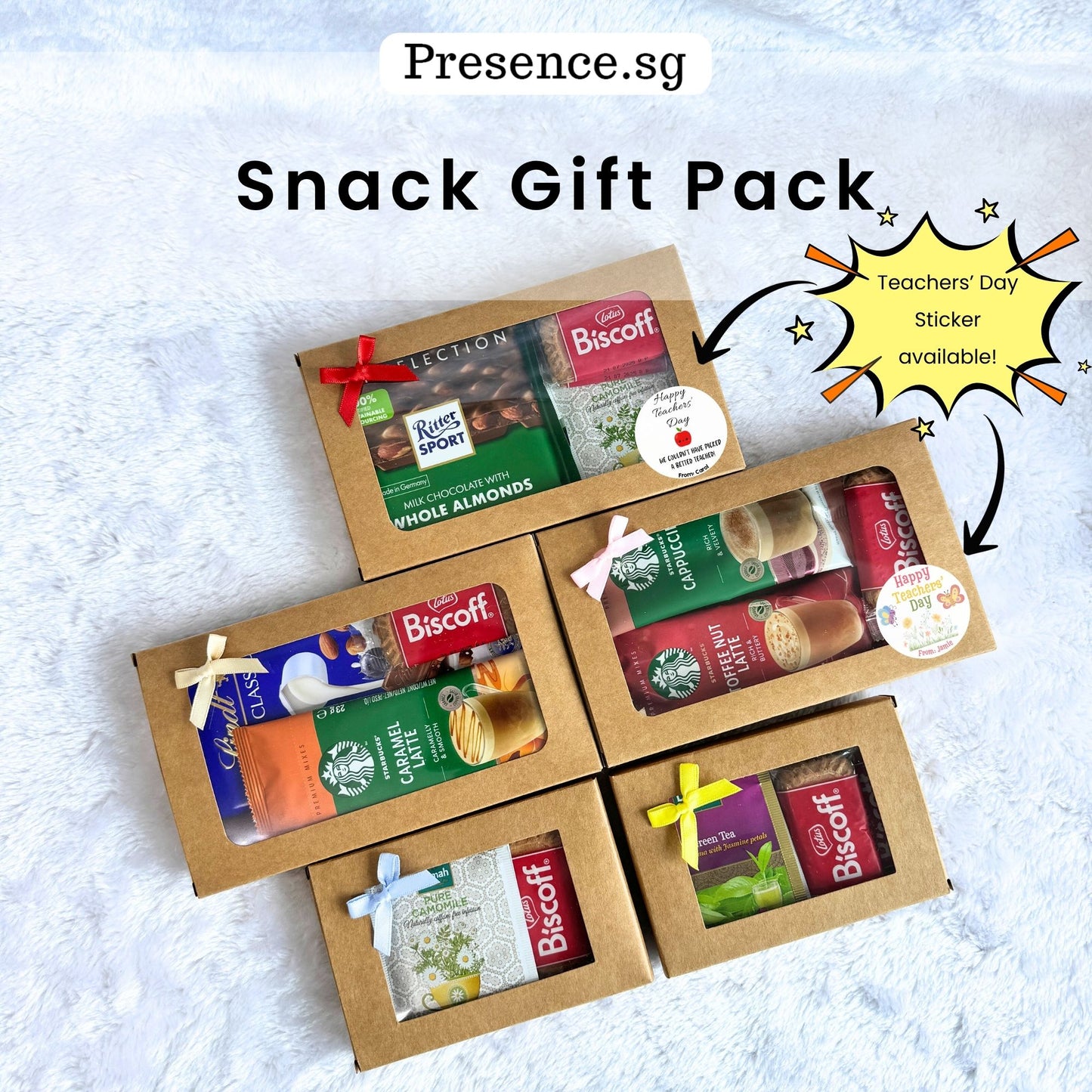 Snack Gift Pack | Wedding Favour | Door Gift | Party Favour