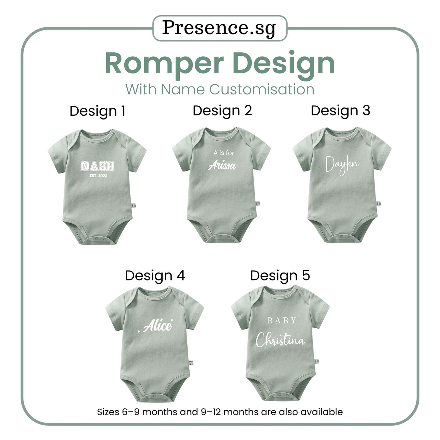 Personalized Baby Romper