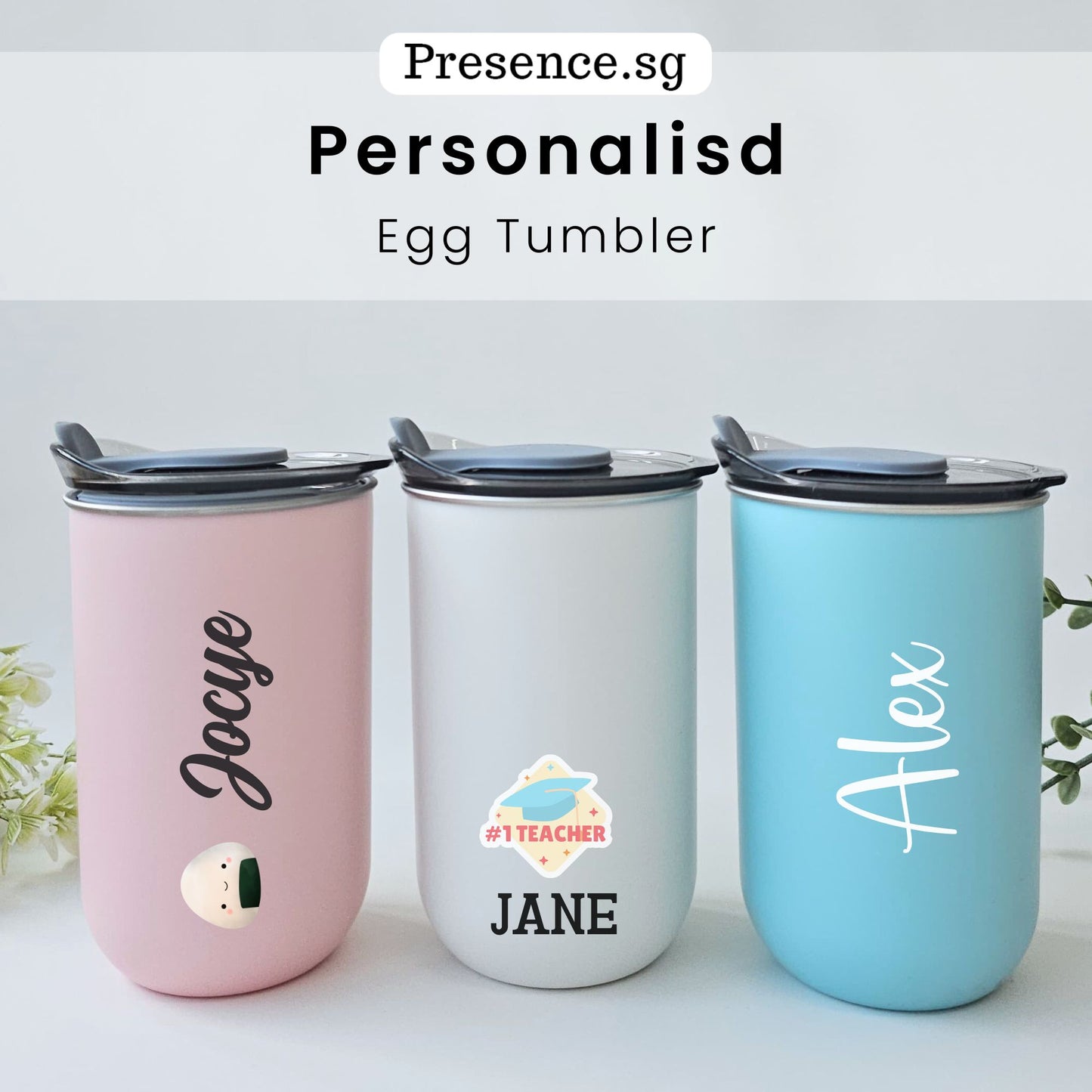 Personalized Egg Tumbler
