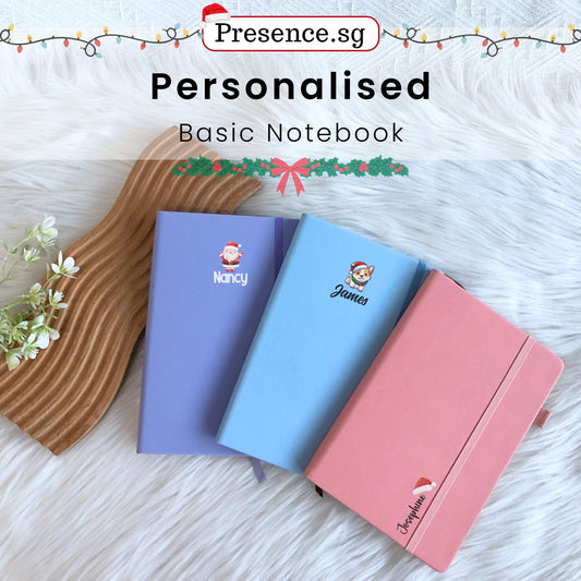 Personalised Christmas Notebook
