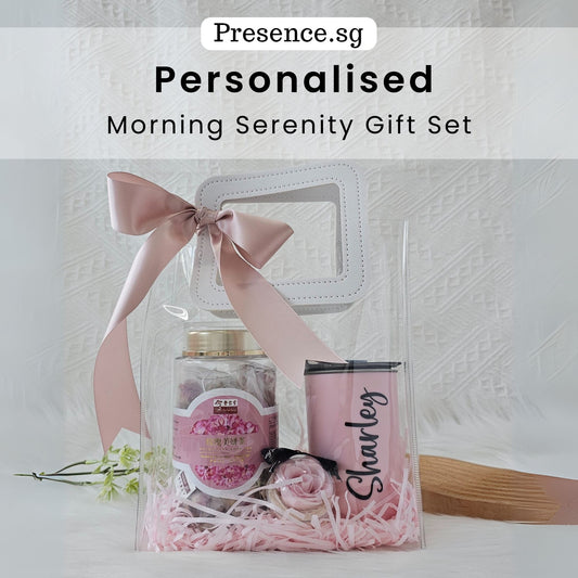 Morning Serenity Gift Set- Egg Tumbler