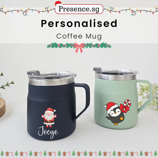 Personalised Christmas Coffee Mug