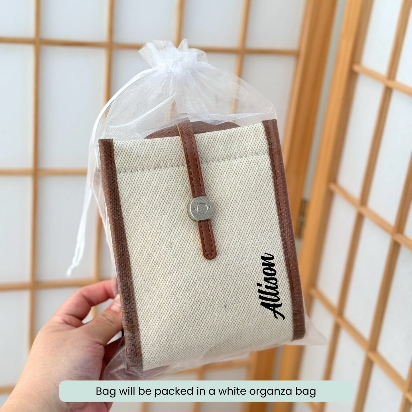 Personalized Retro Canvas Sling Bag