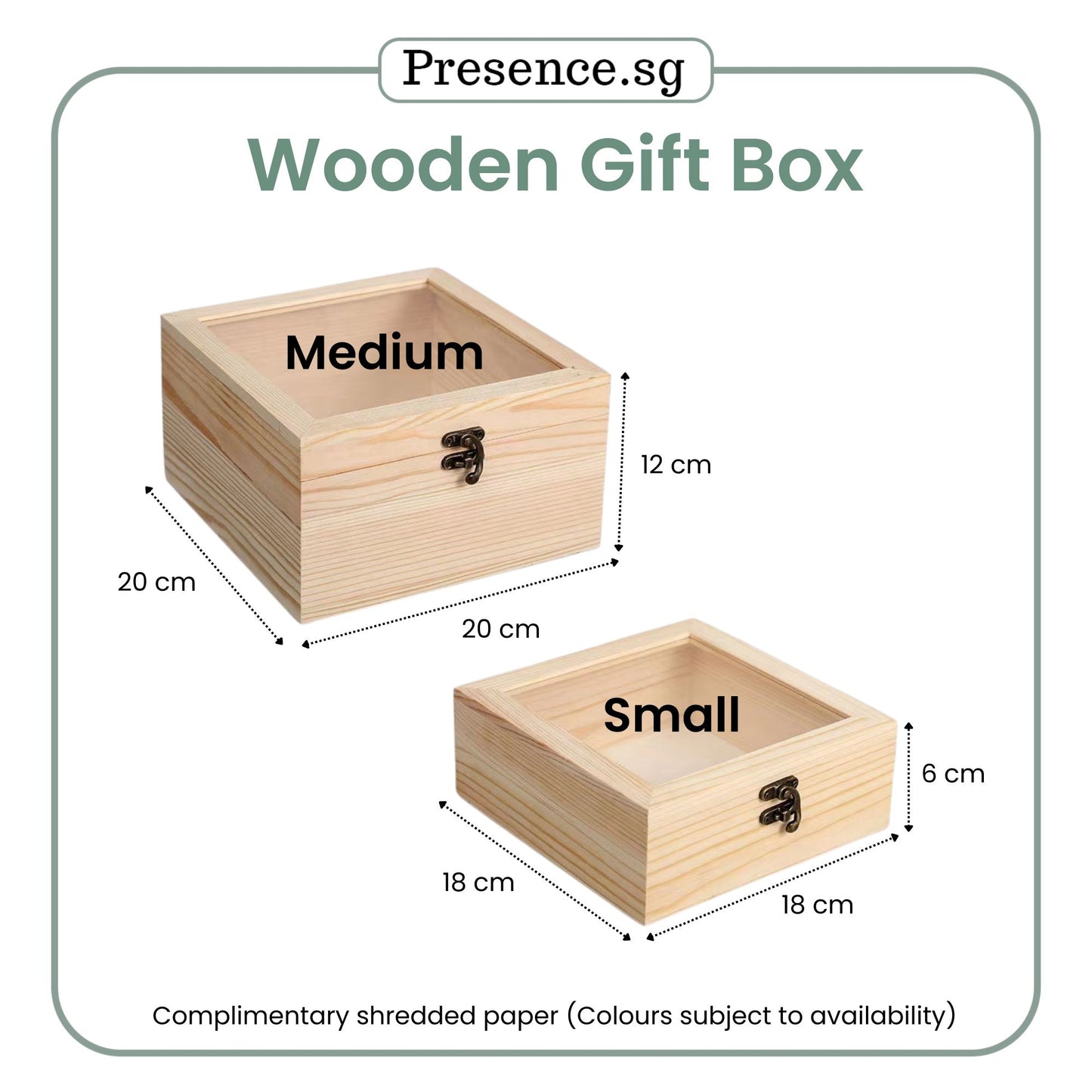 Personalised Wooden Gift Box