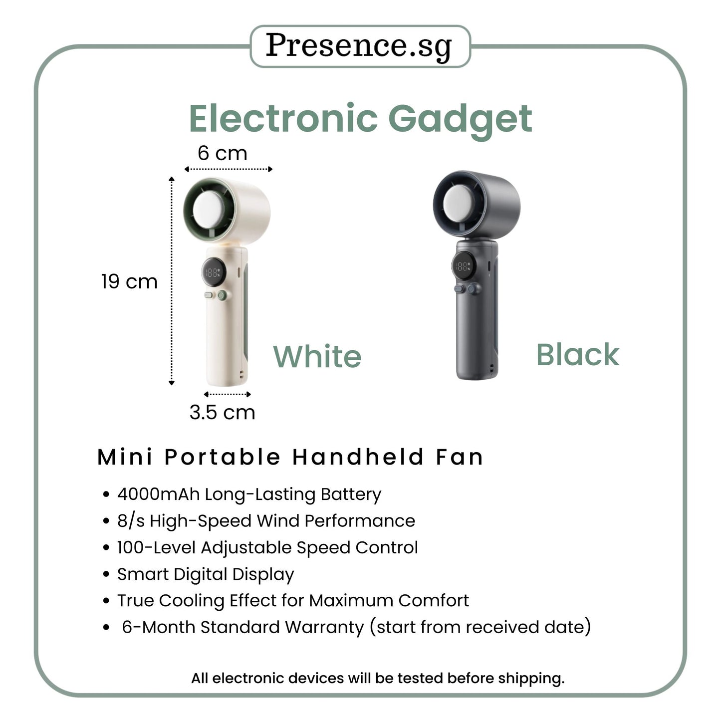 Father’s Day Gift for Him The Cool Commuter Set | Personalised Mug + Mini Handheld Fan