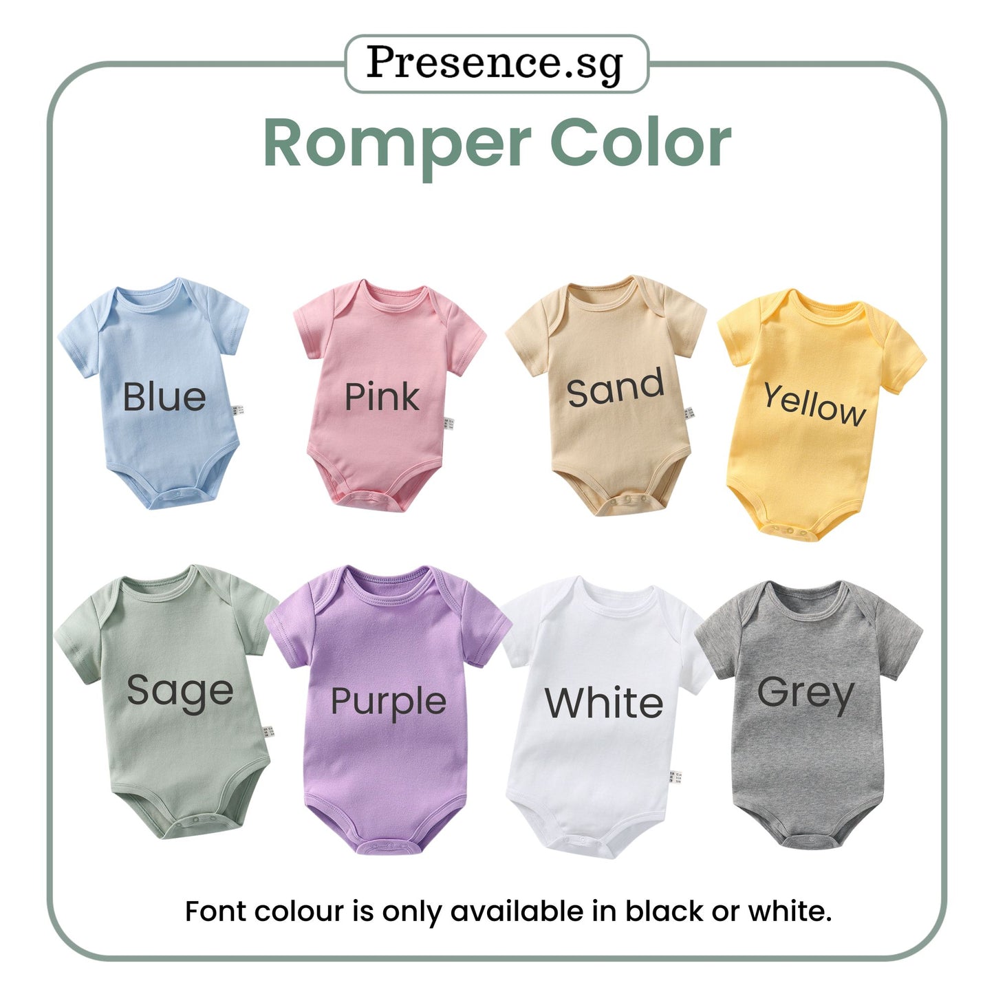 Personalized Baby Romper with Image