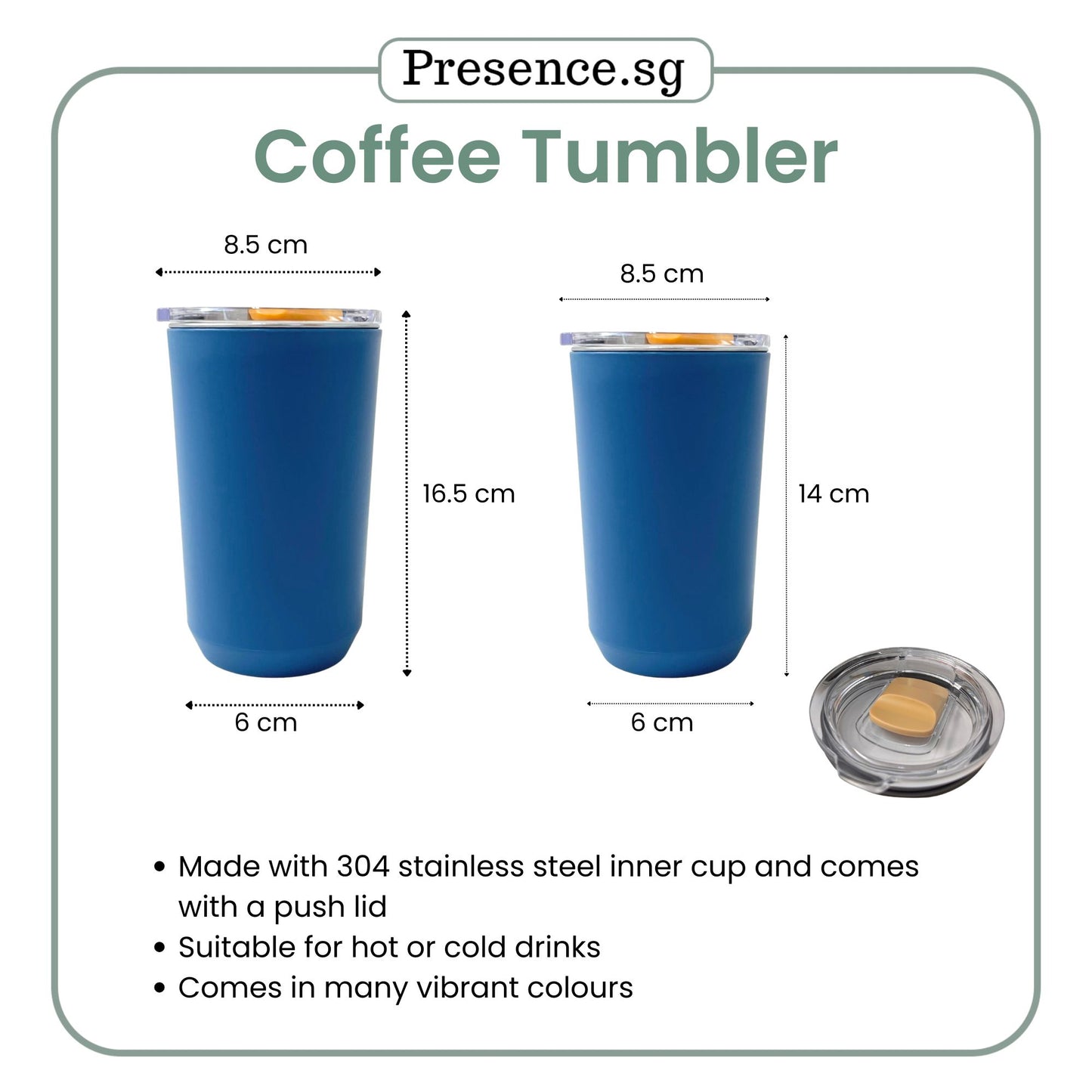 Personalised Teachers' Day Coffee Tumbler 460ml 560ml Gift Set