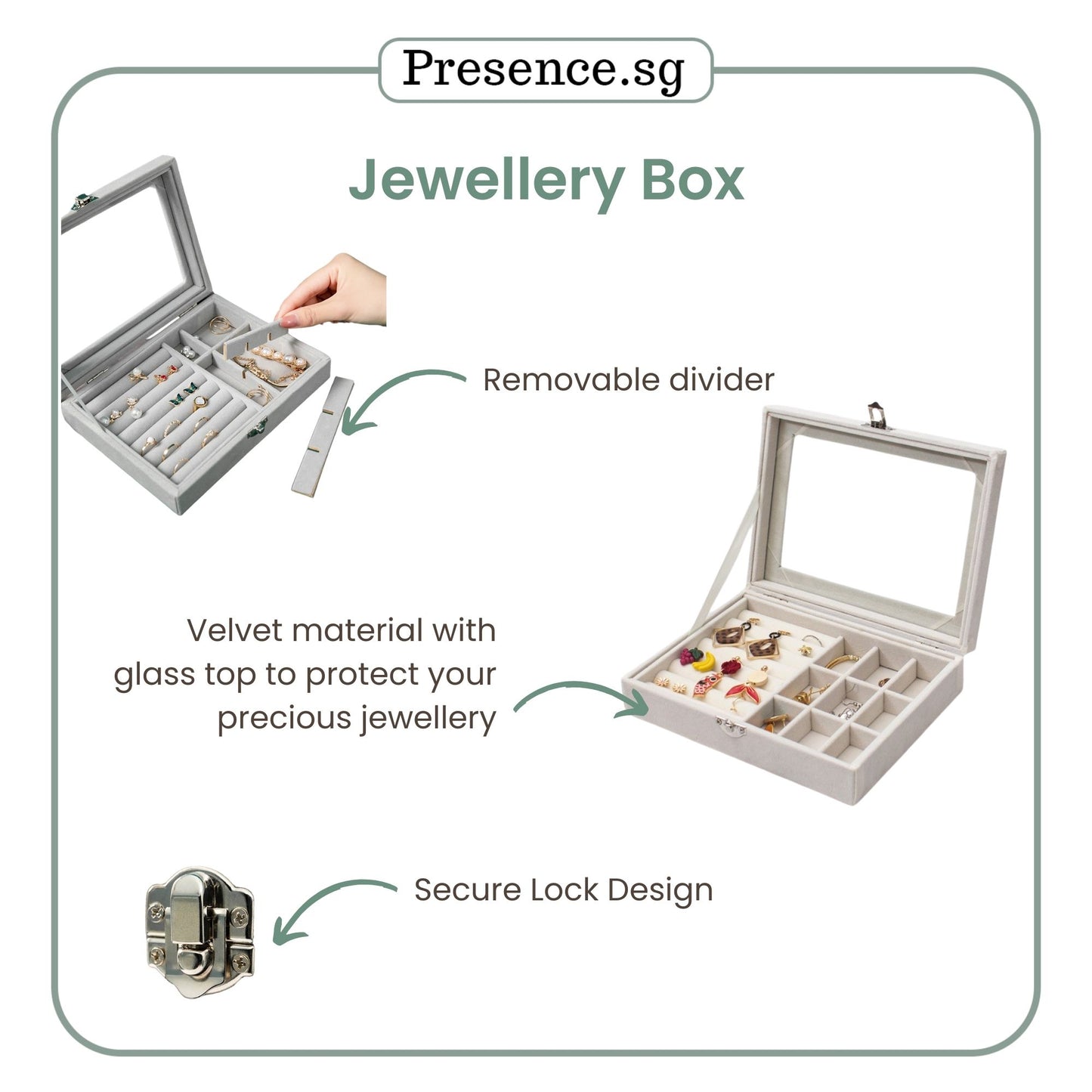Personalised Jewellery Box | Customised Accessories Box