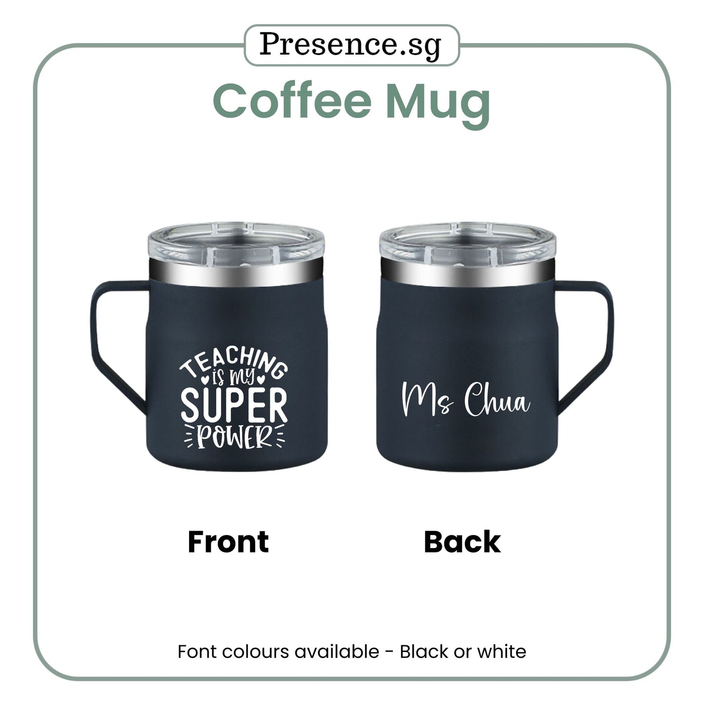 Personalised Teachers' Day Coffee Mug 450ml Gift Set