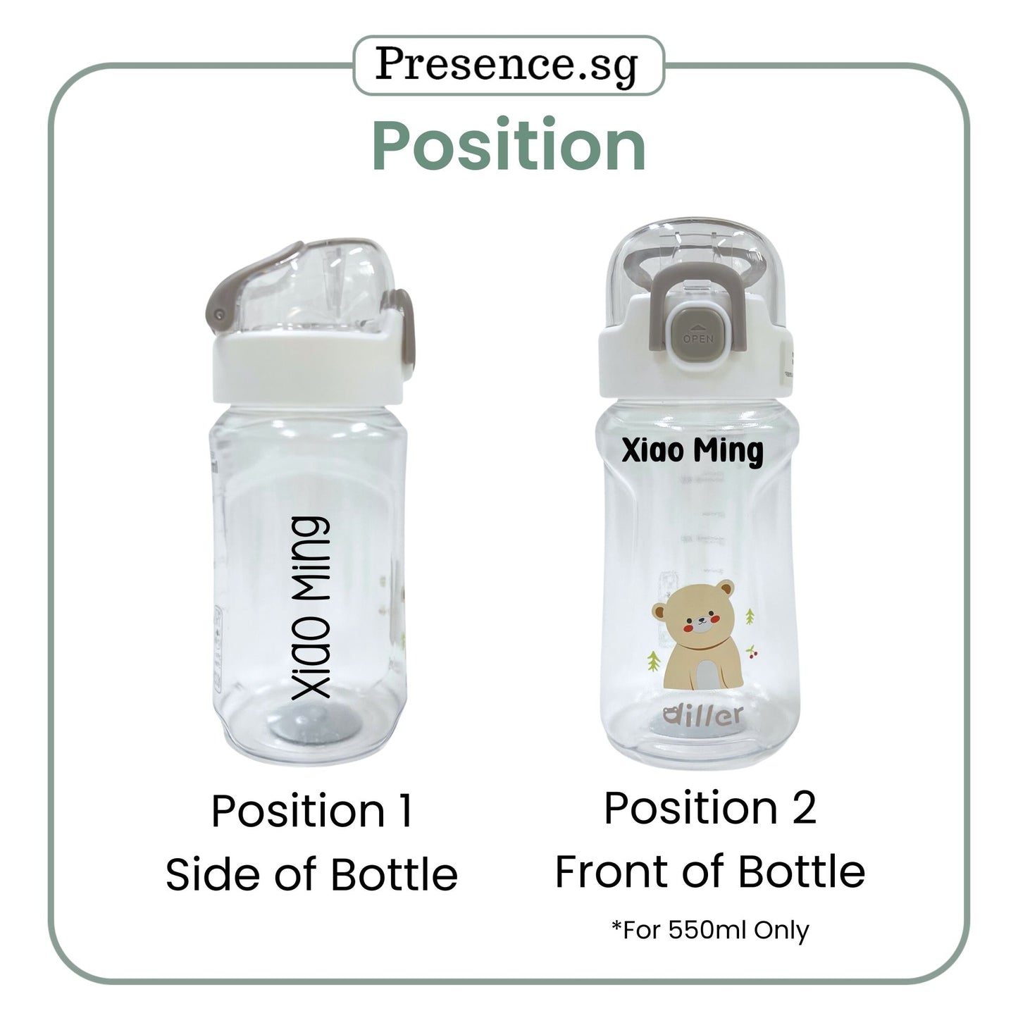 Personalised Kids Water Bottle