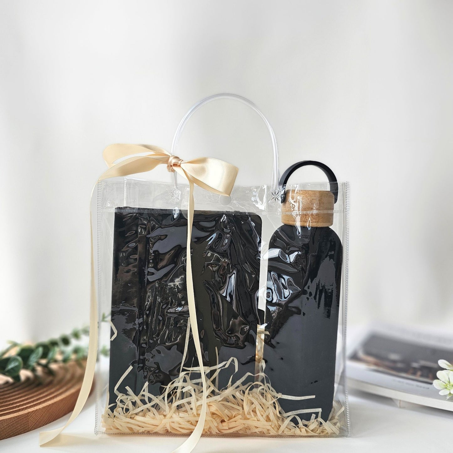 Personalised Notebook and Thermal Bottle Gift Set