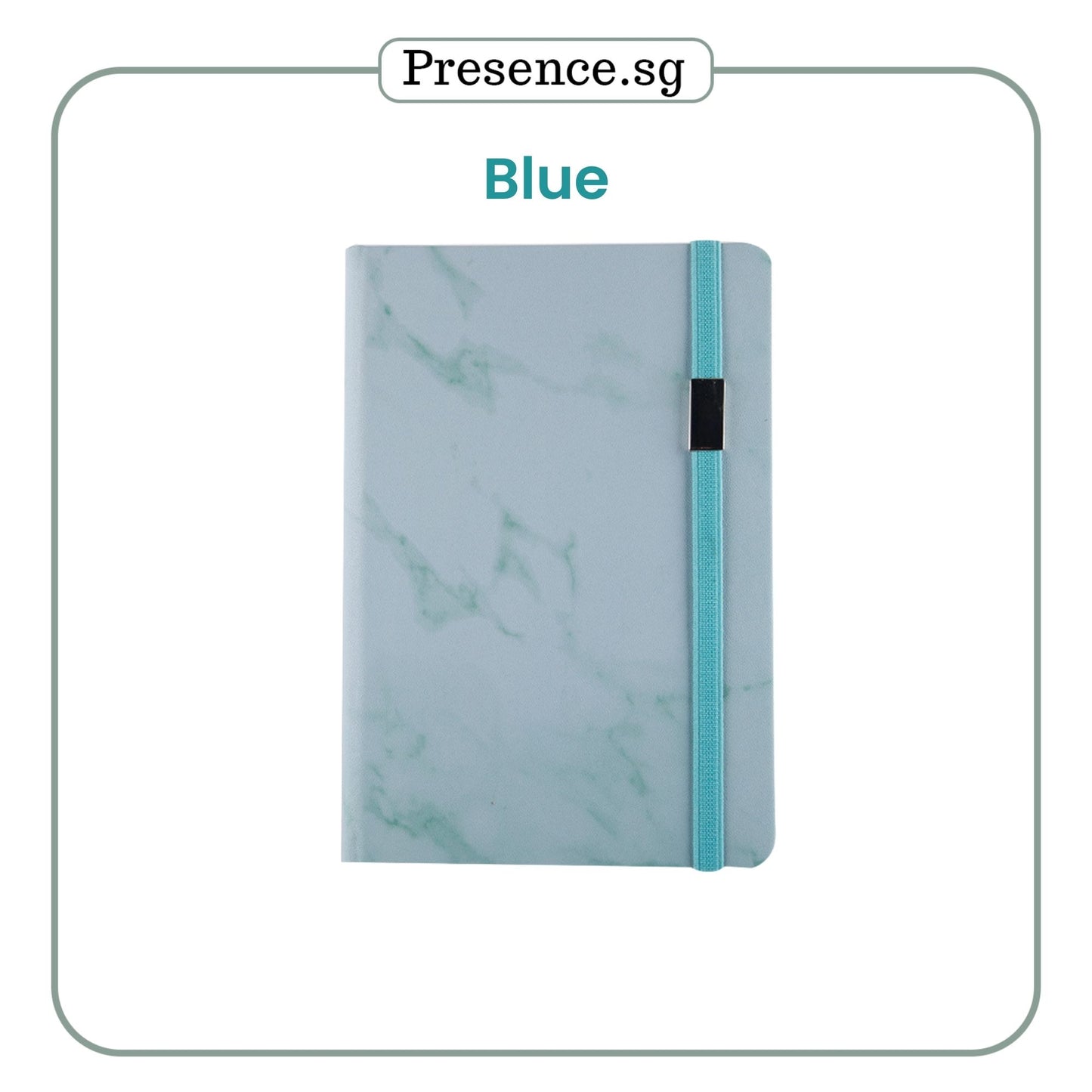 Personalised Marble Notebook A5