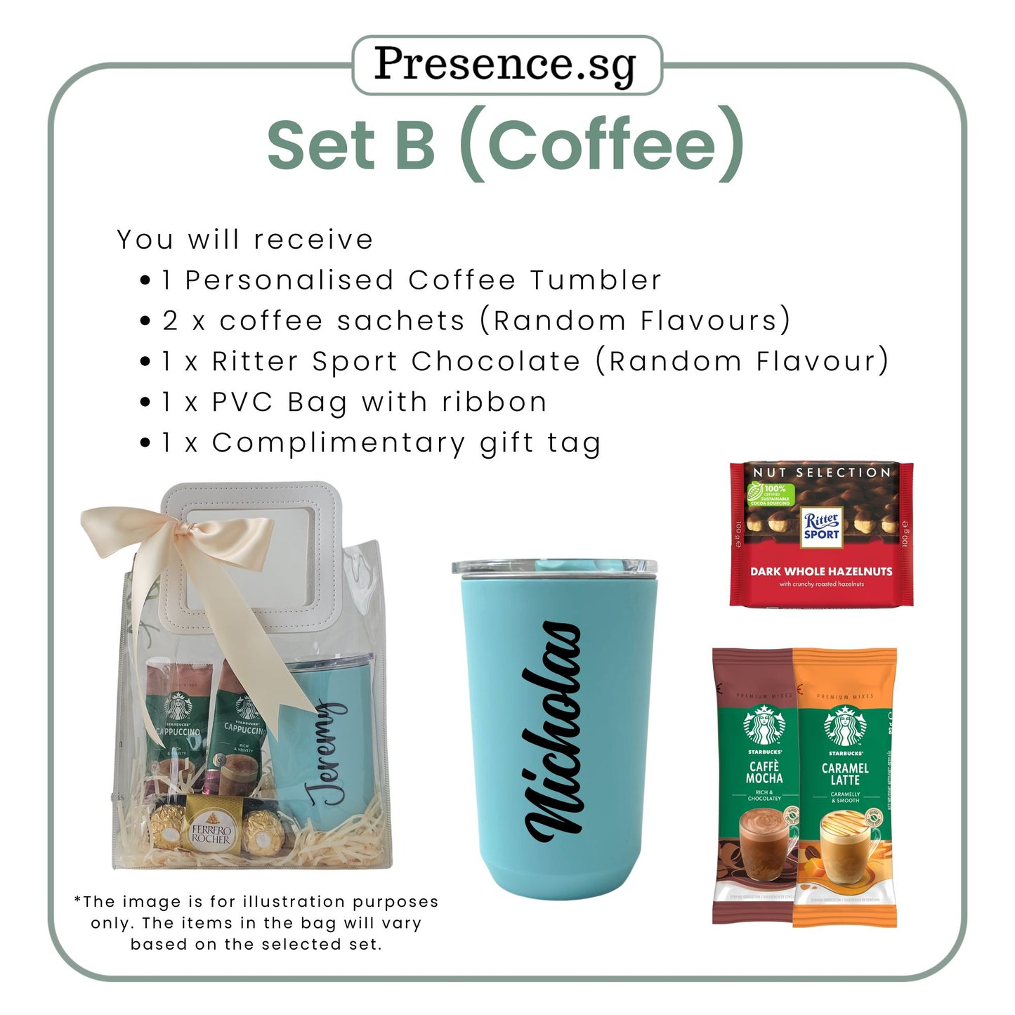 Personalised Teachers' Day Coffee Tumbler 460ml 560ml Gift Set