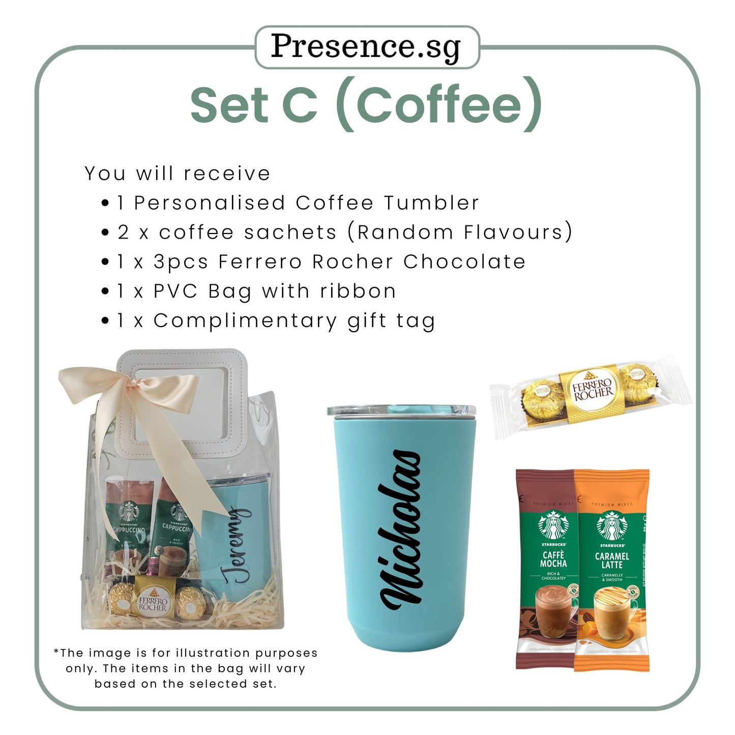 Personalised Teachers' Day Coffee Tumbler 460ml 560ml Gift Set