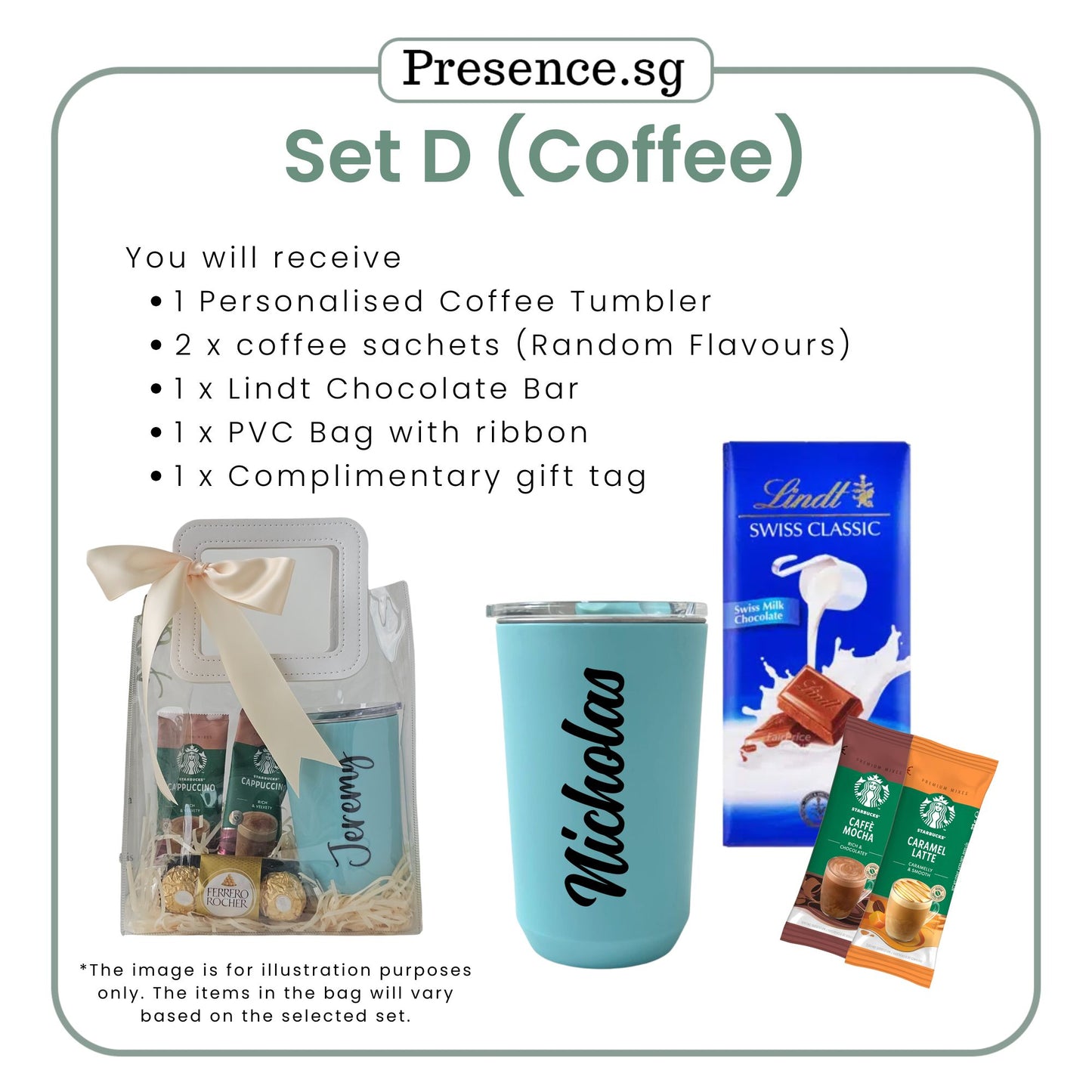 Personalised Teachers' Day Coffee Tumbler 460ml 560ml Gift Set
