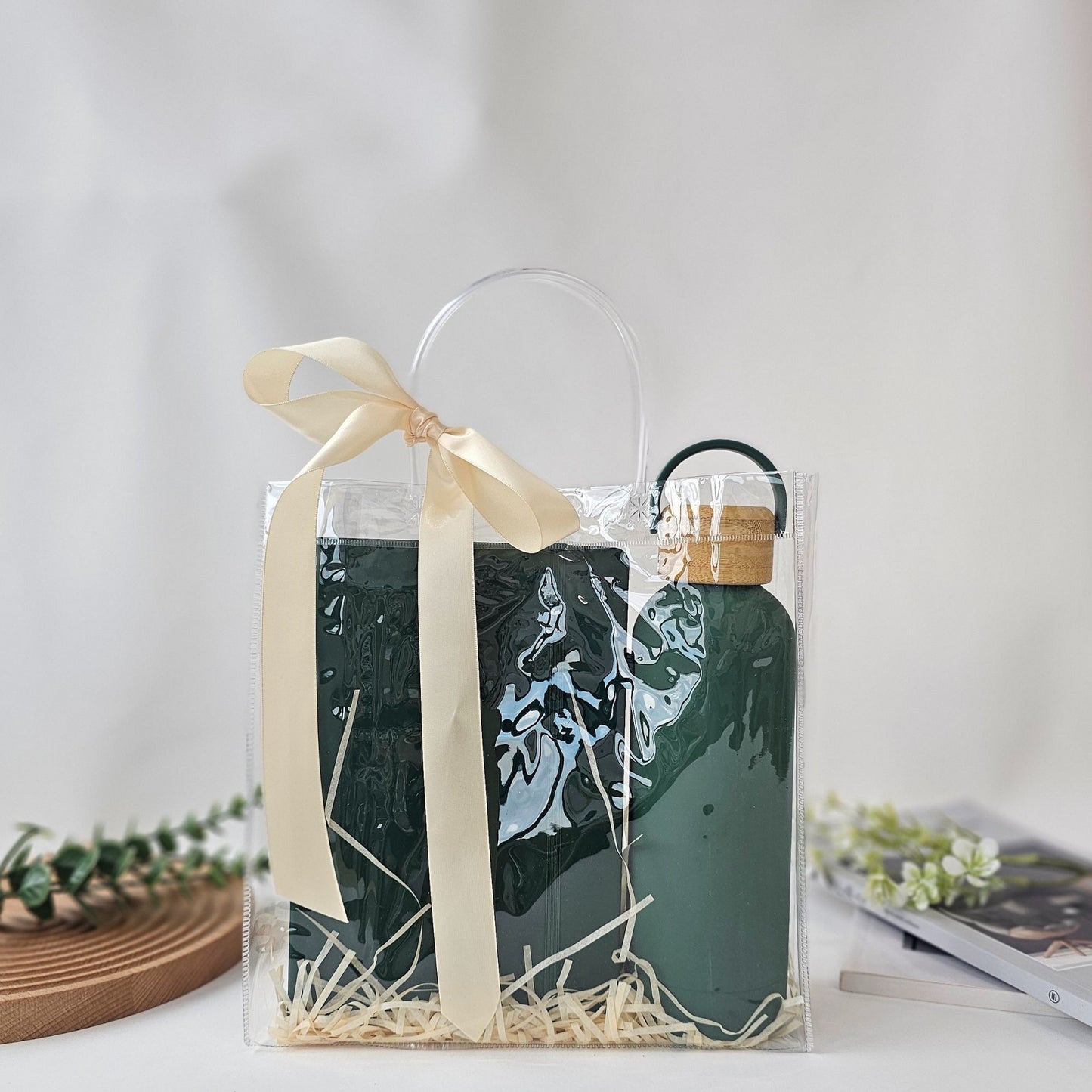 Personalised Notebook and Thermal Bottle Gift Set