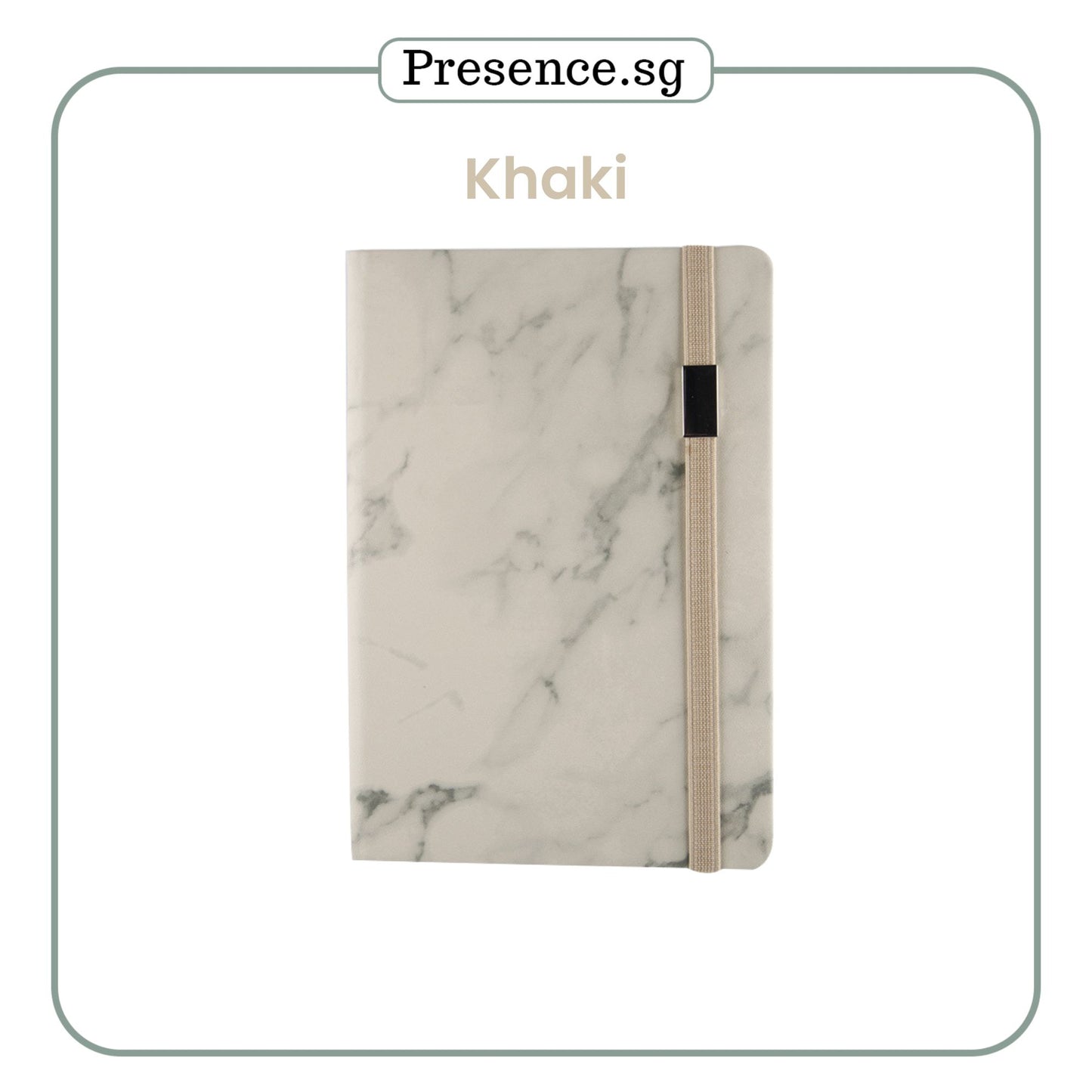 Personalised Marble Notebook A5