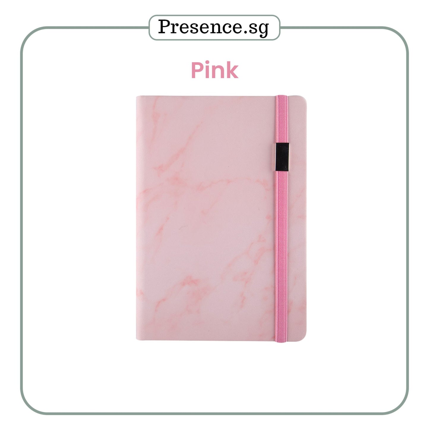 Personalised Marble Notebook A5