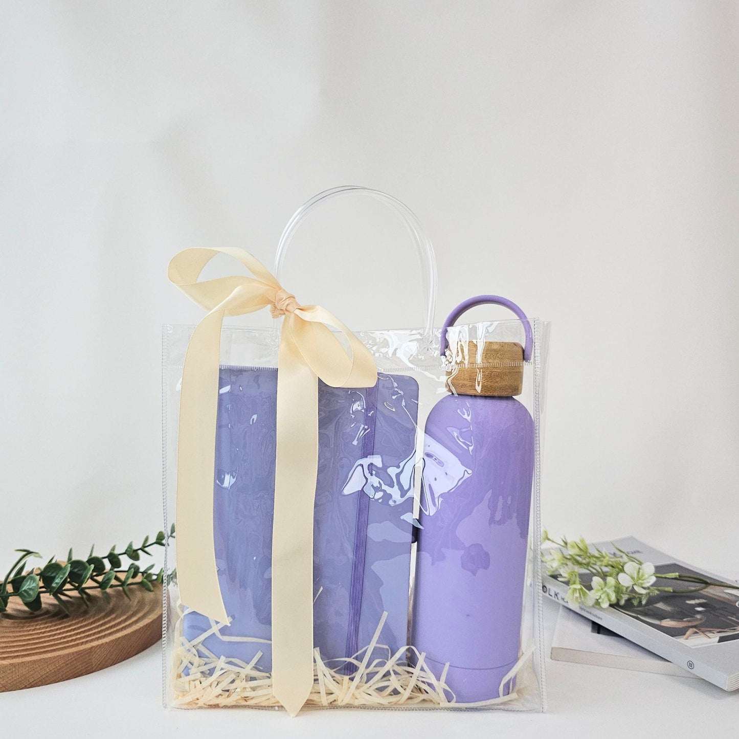 Personalised Notebook and Thermal Bottle Gift Set