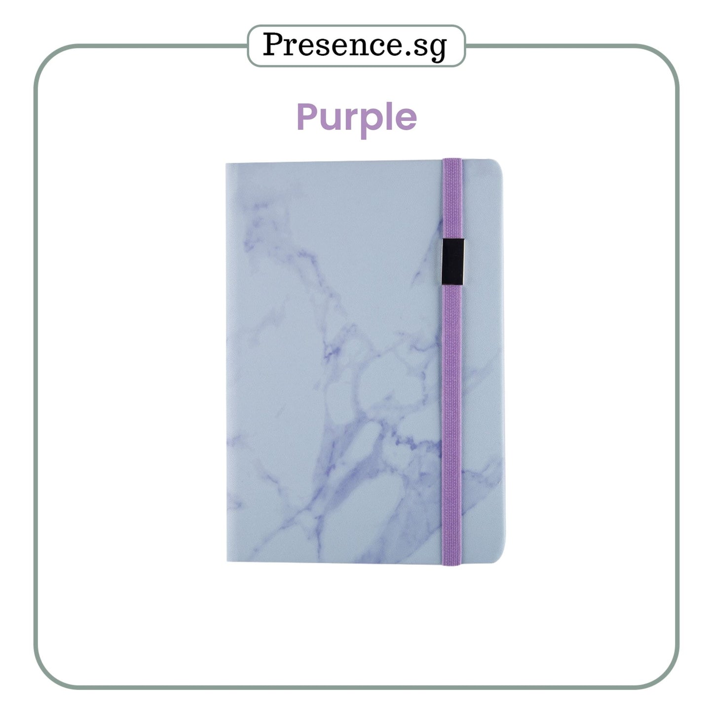 Personalised Marble Notebook A5