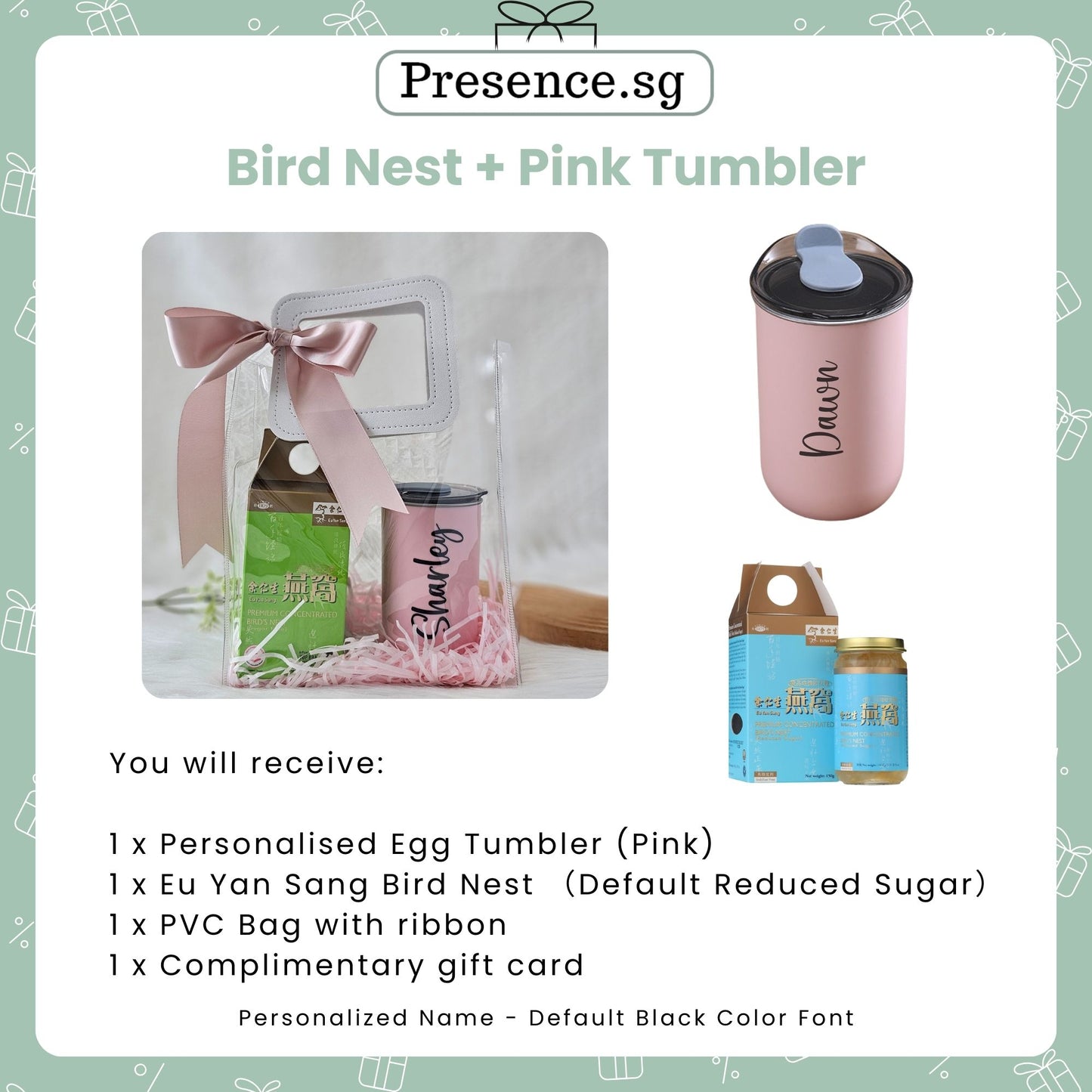 Luxury Women’s Gift Set - Egg Tumbler