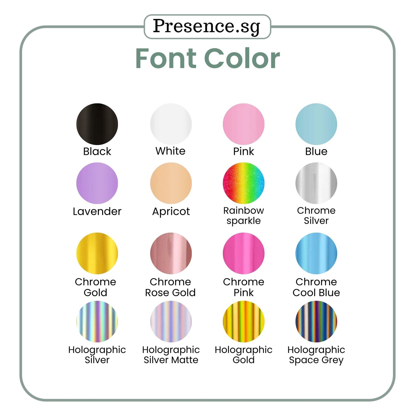 Personalized Iridescent Tote Bag