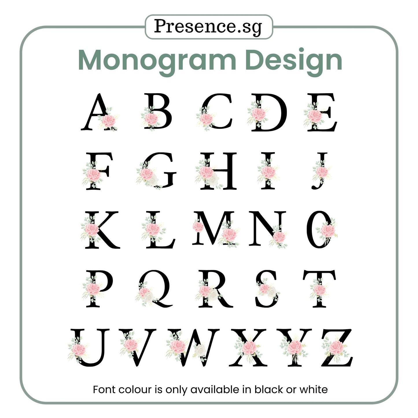 Personalised Mini Jewellery Box (Monogram)