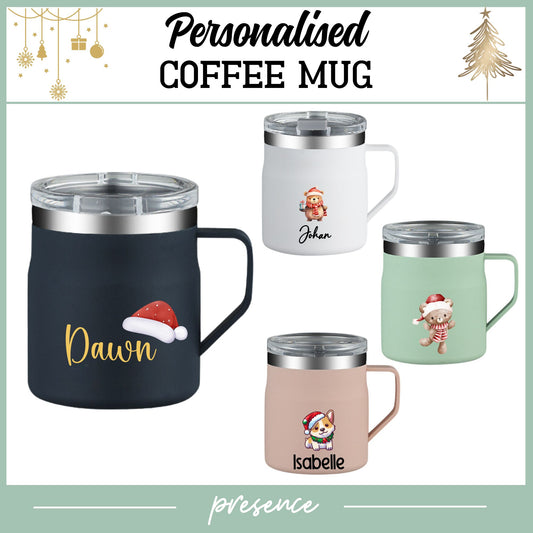 Personalised Christmas Coffee Mug