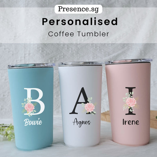 Personalized Coffee Tumbler with monogram
