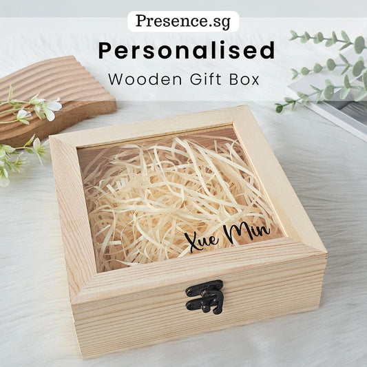 Personalised Wooden Gift Box