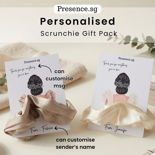 Personalised Scrunchie Gift Pack