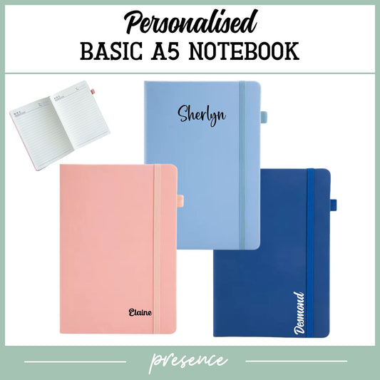 Personalized Basic A5 Notebook