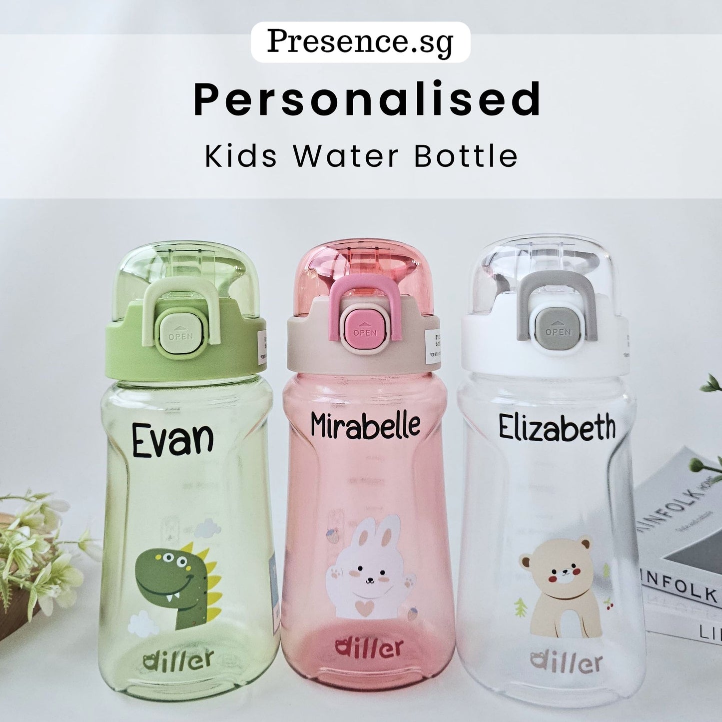 Personalised Kids Water Bottle