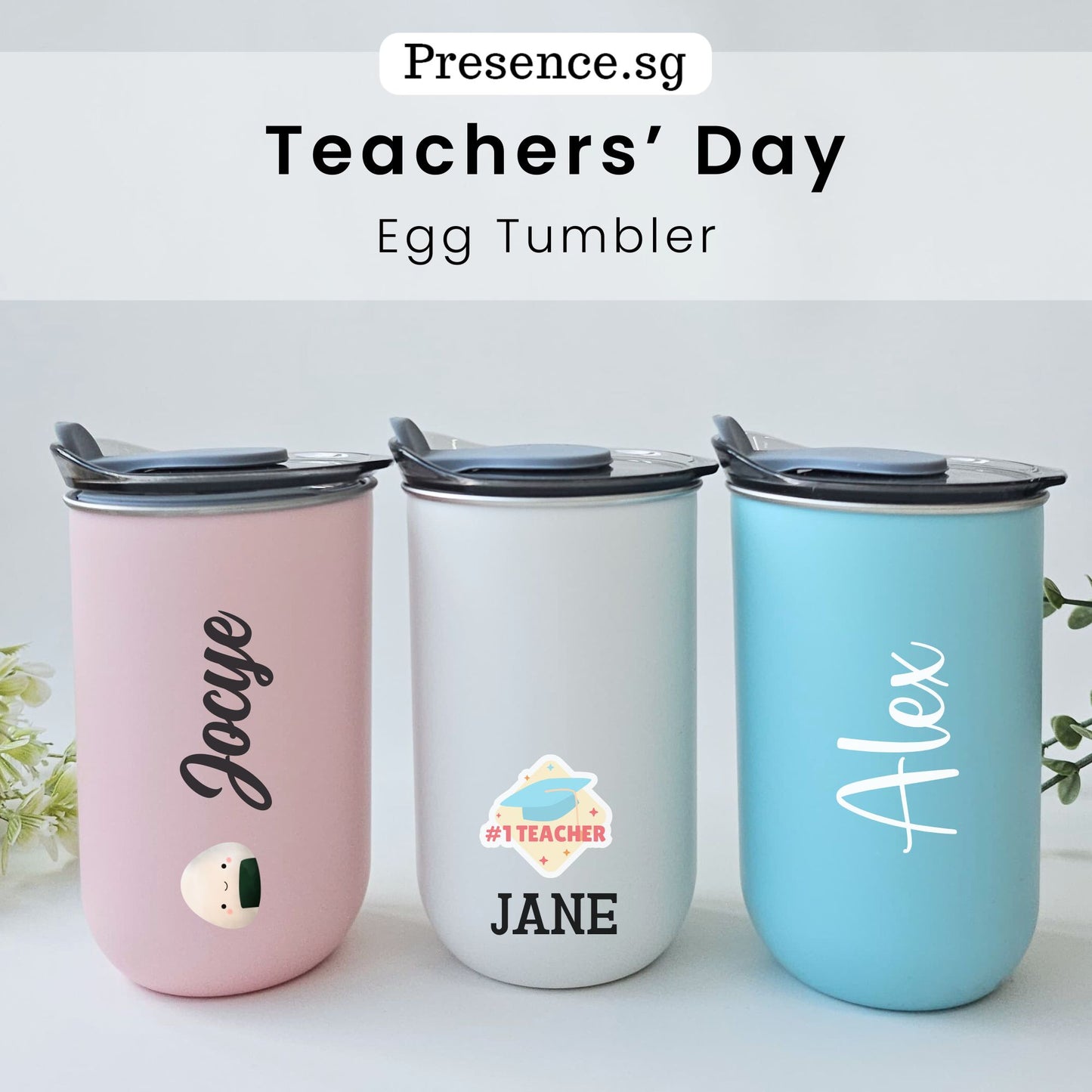 Personalized Egg Tumbler