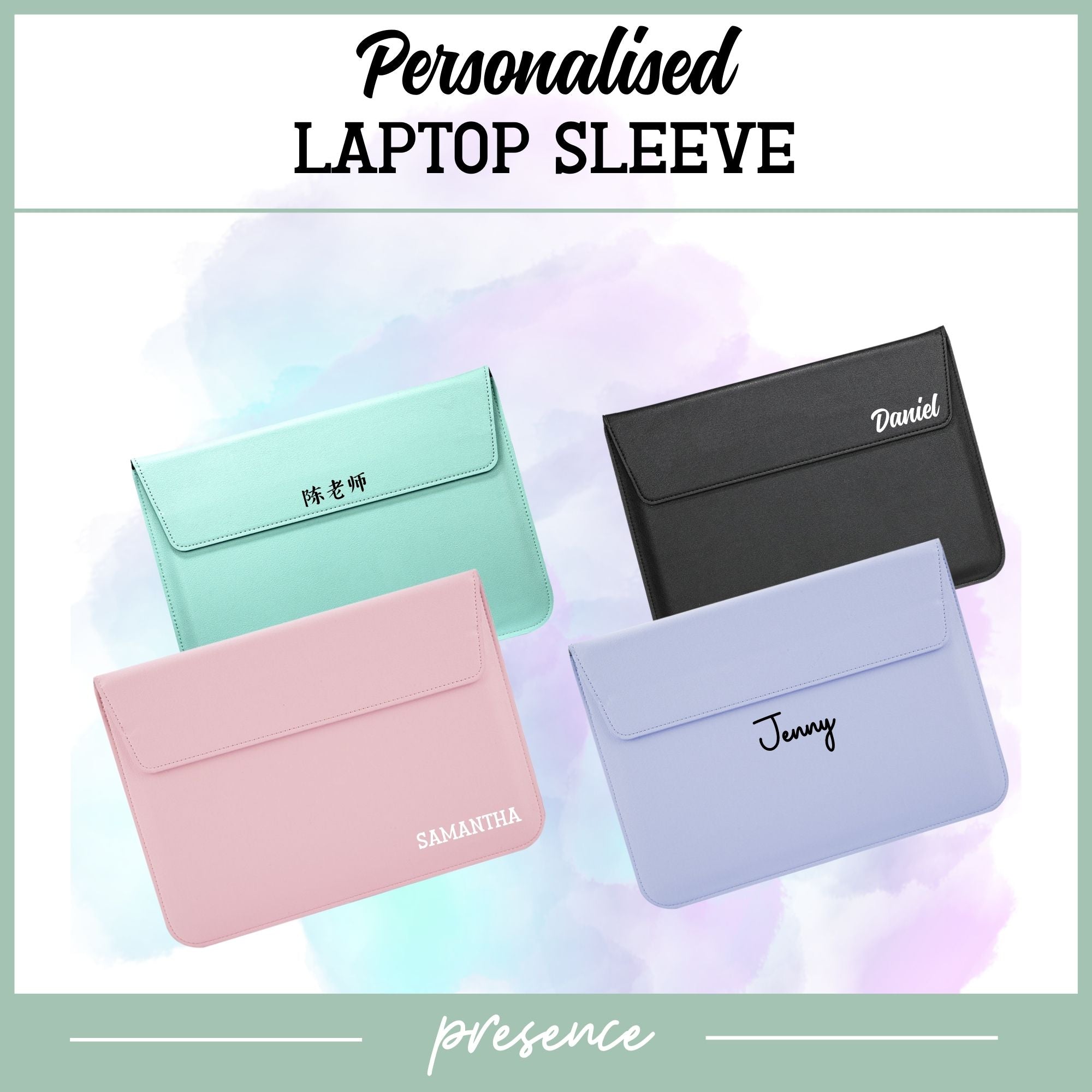 Personalised Laptop Sleeve presence