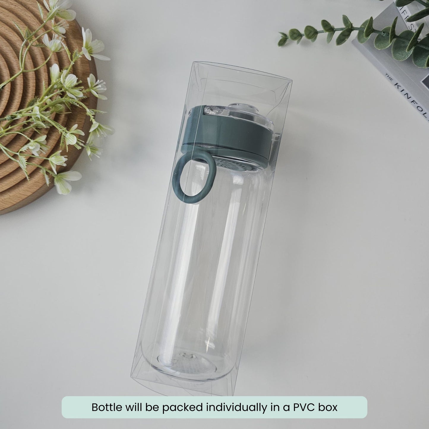 Personalised Clear Water Bottle