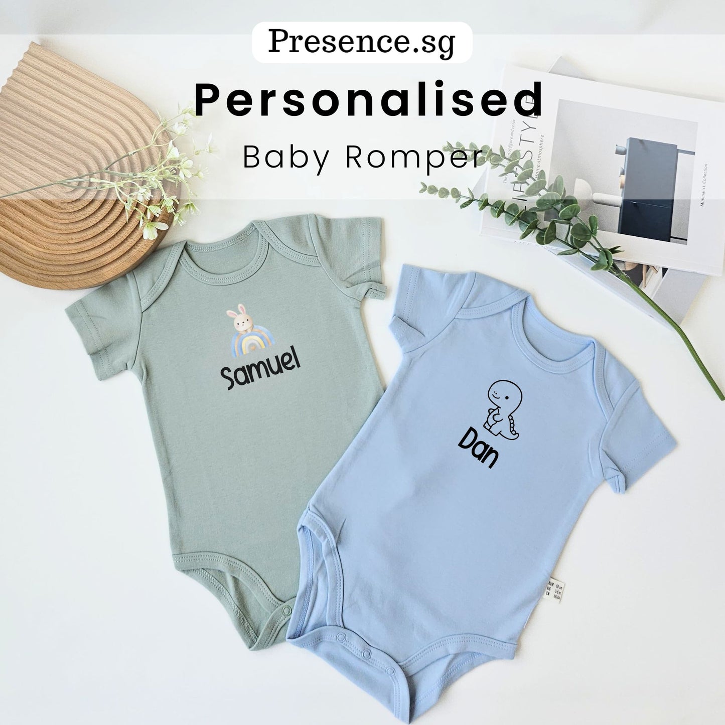 Personalized Baby Romper with Image