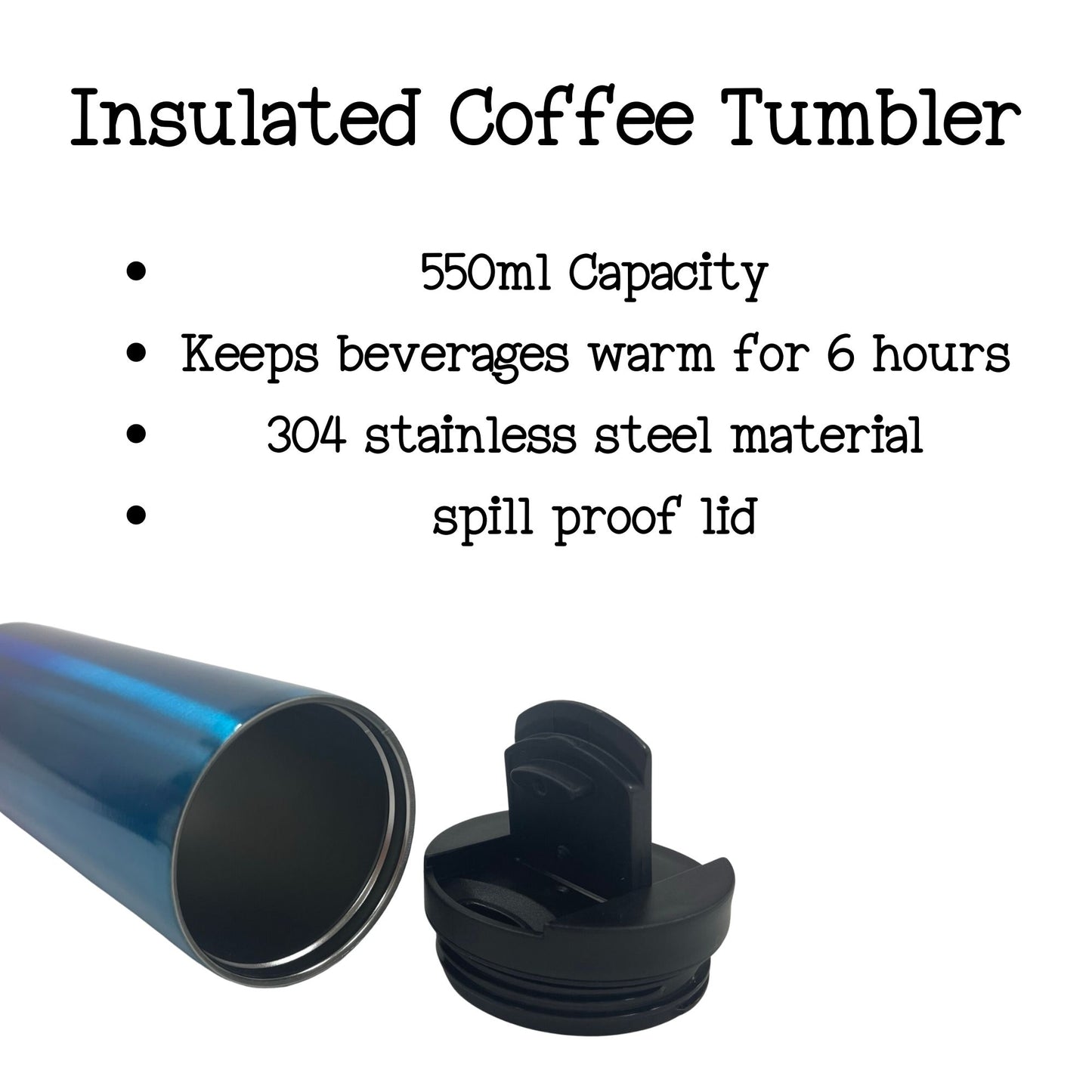 Personalised Insulated Coffee Tumbler