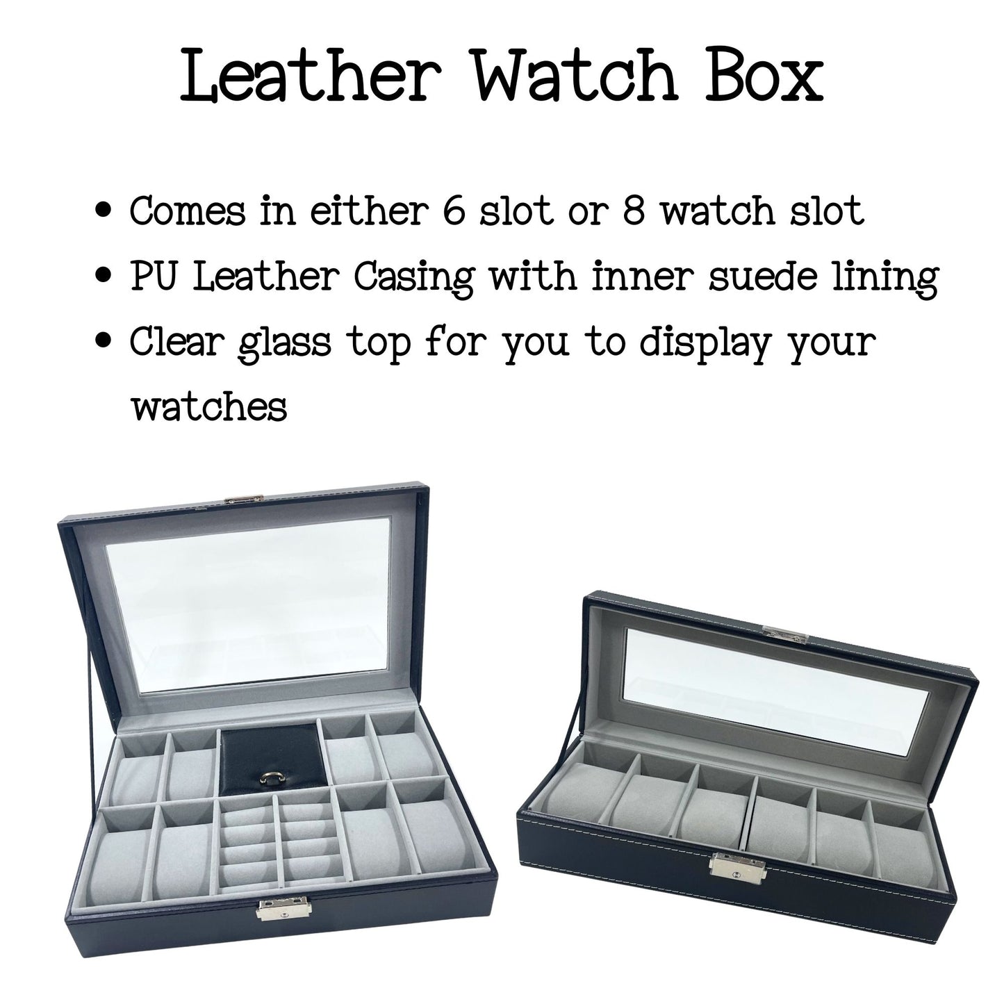 Personalised Watch Storage Box