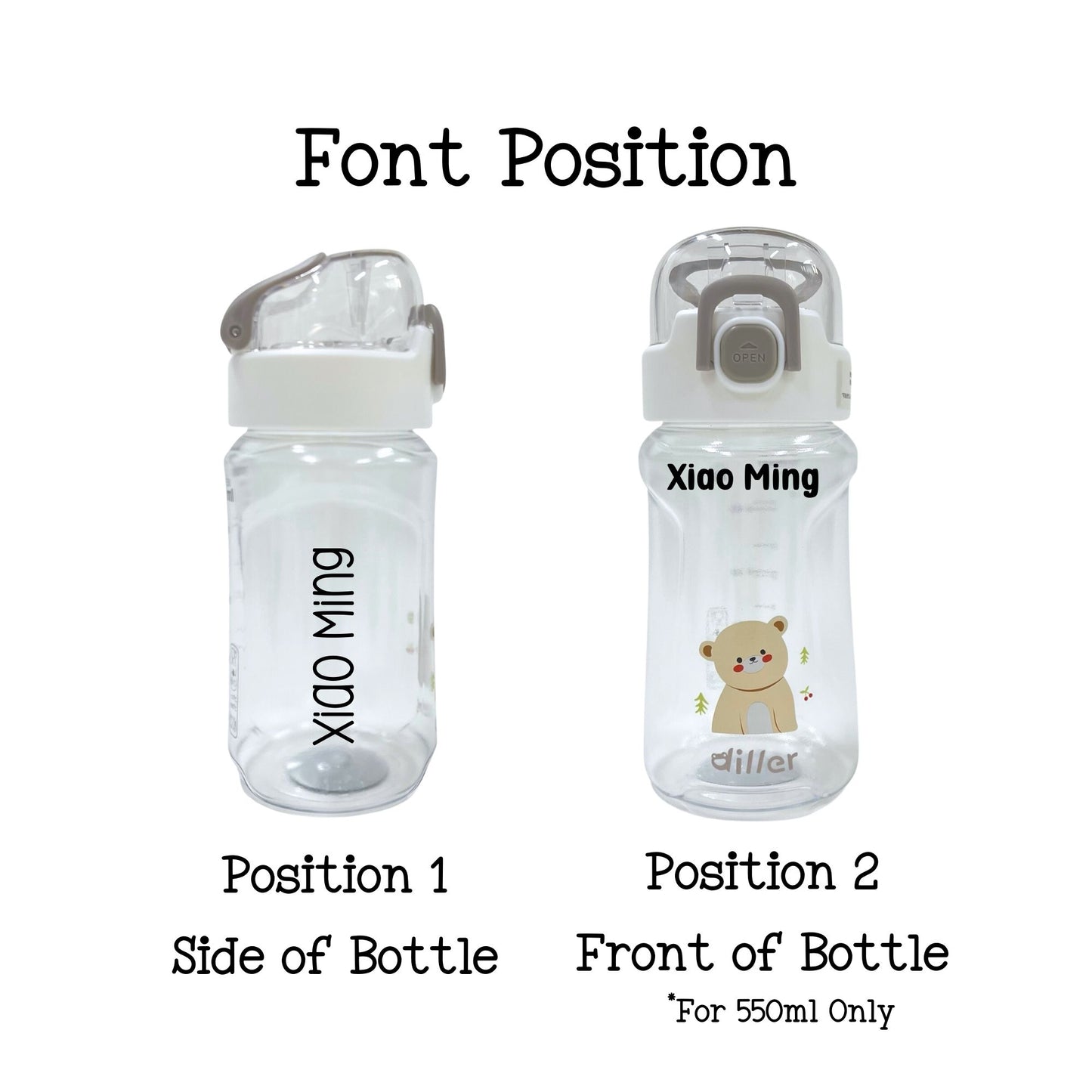 Personalised Kids Water Bottle