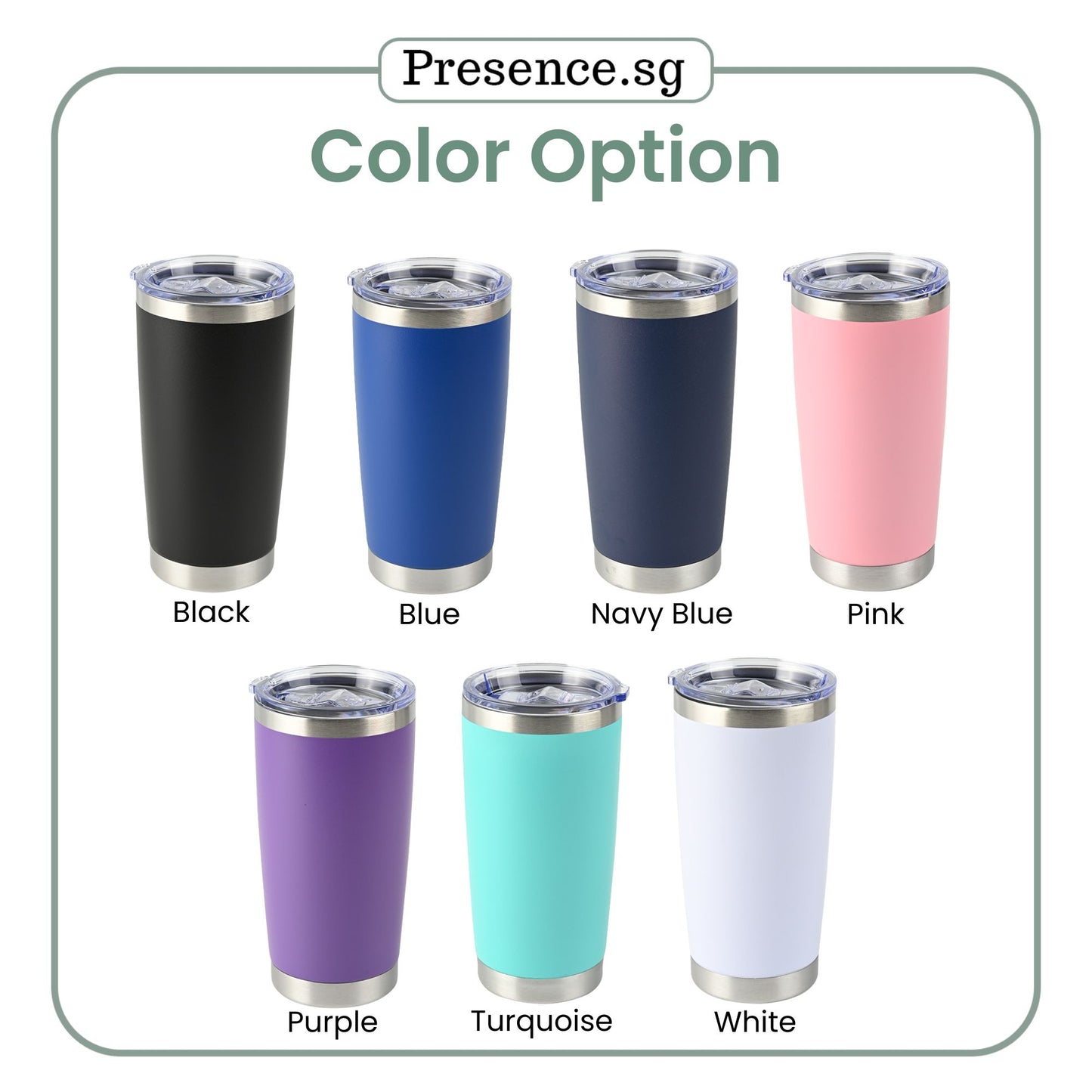 Personalised 600ml Coffee Tumbler & Treats Gift Set (Set C)