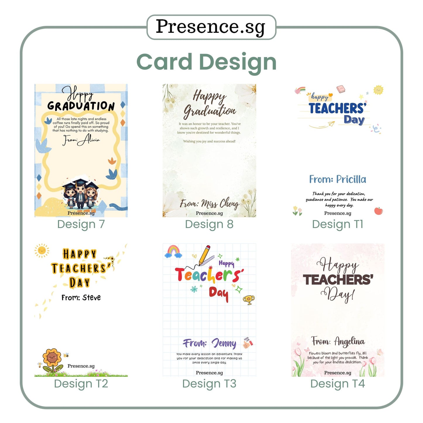 Personalized Chocolate Gift Pack with custom gift card