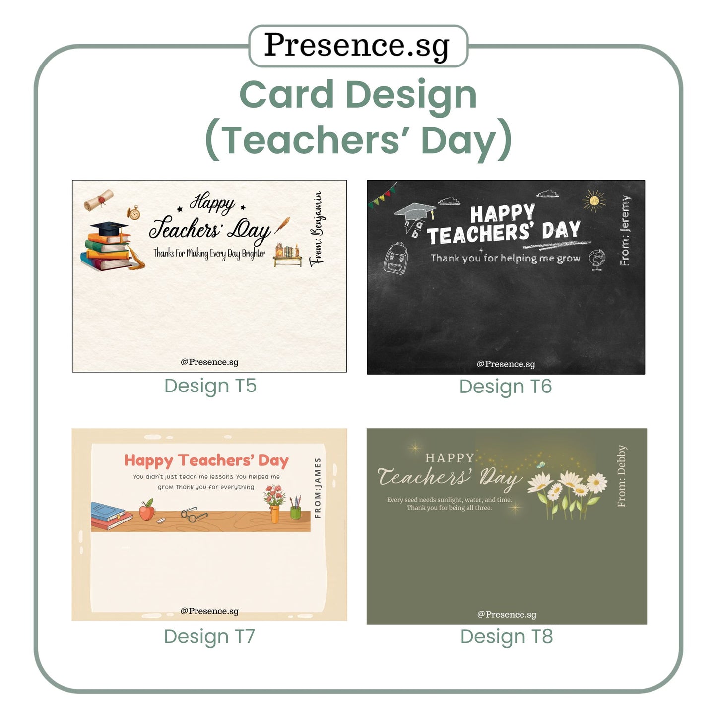 Personalized Coffee Gift Pack with custom gift card