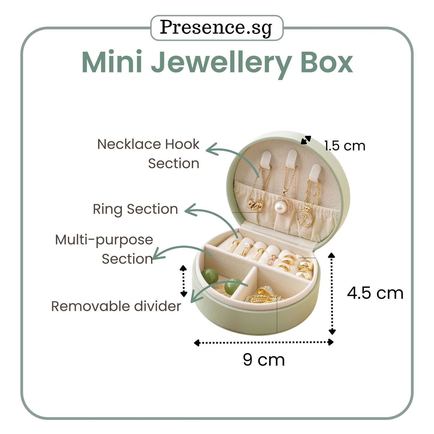Personalised Mini Jewellery Box