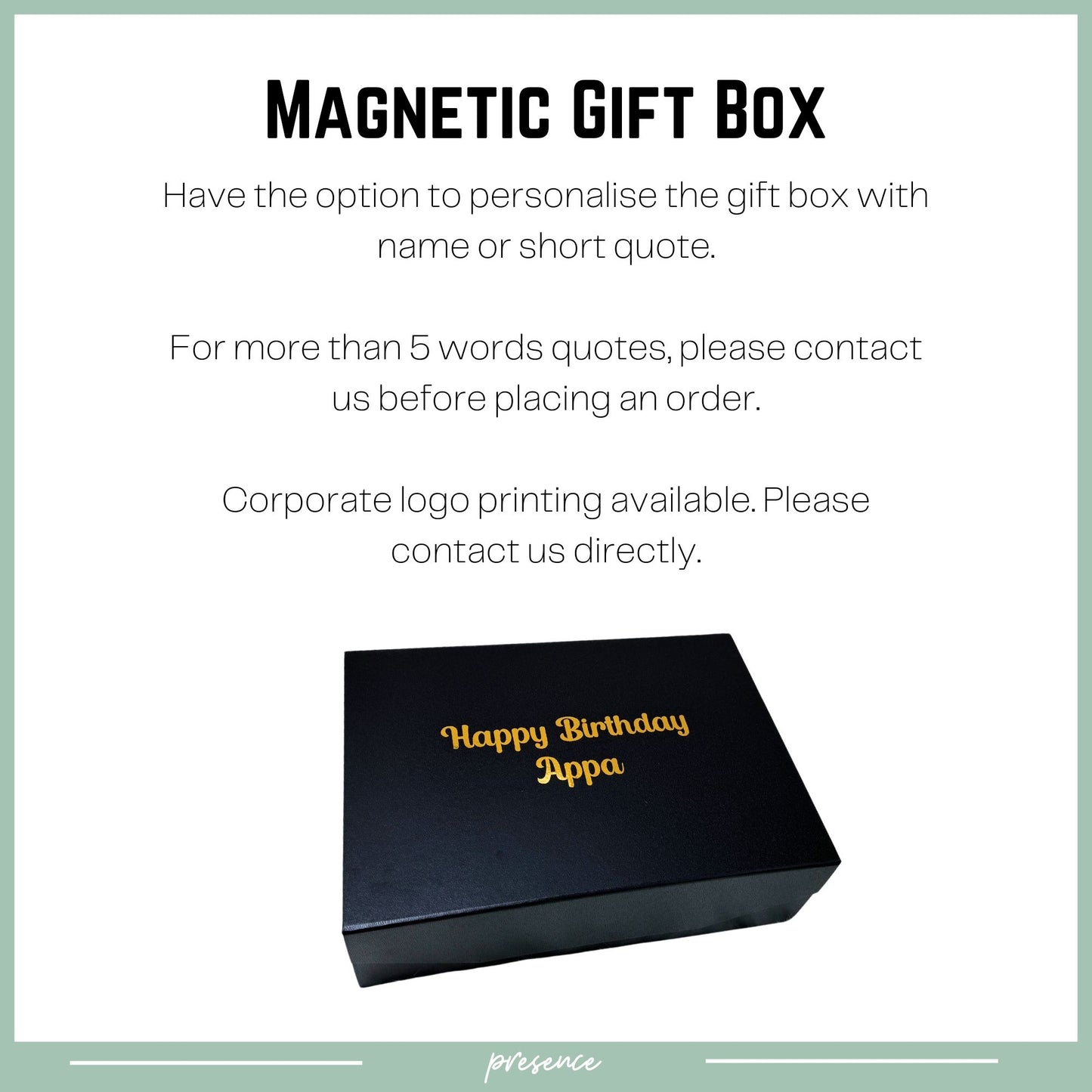 Personalised Magnetic Gift Box