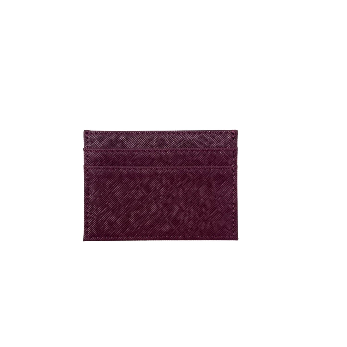 Personalized Saffiano Leather Card Holder