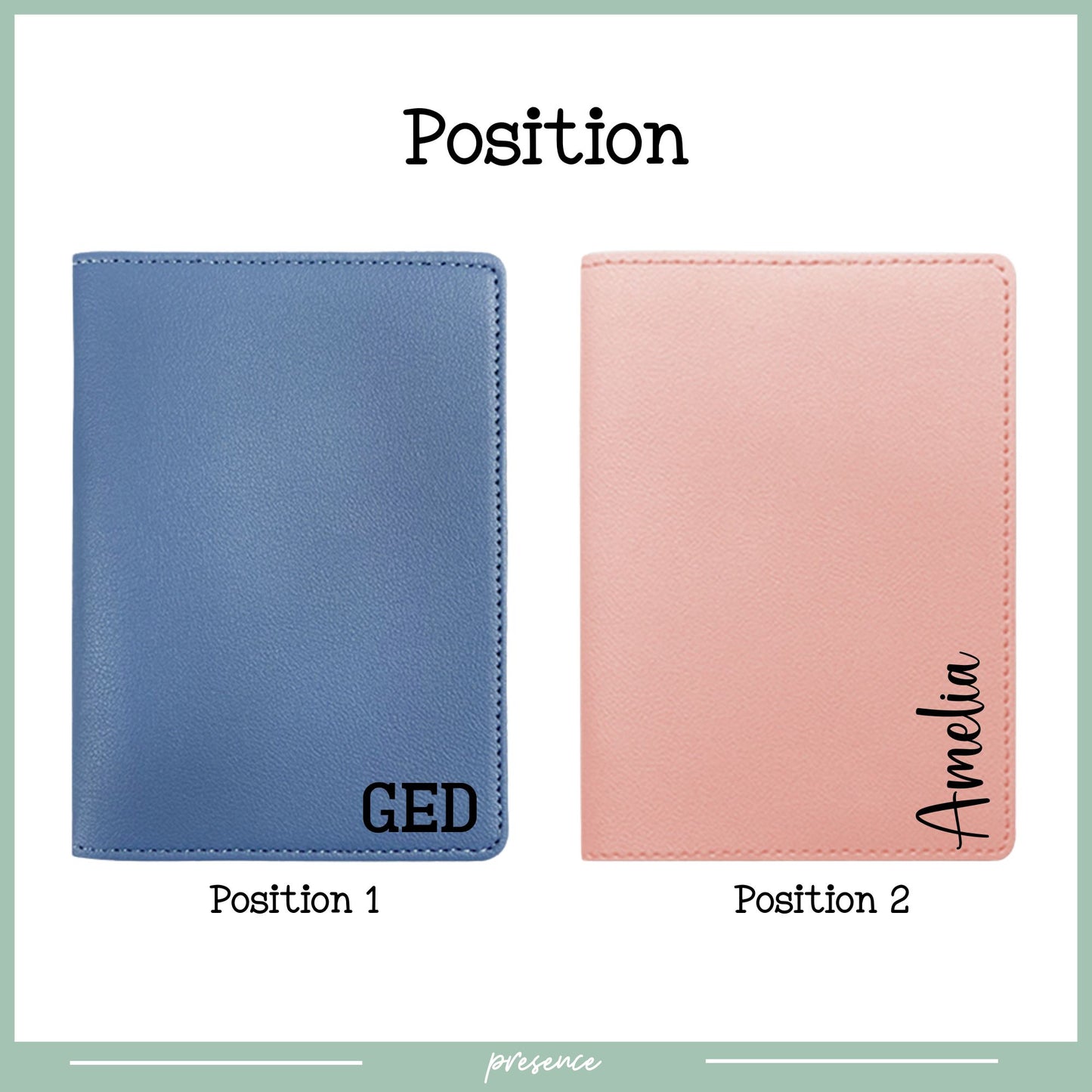 Personalised Passport Holder