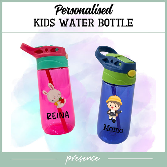 Personalized Kids Clear Water Bottle 500ml Bottle