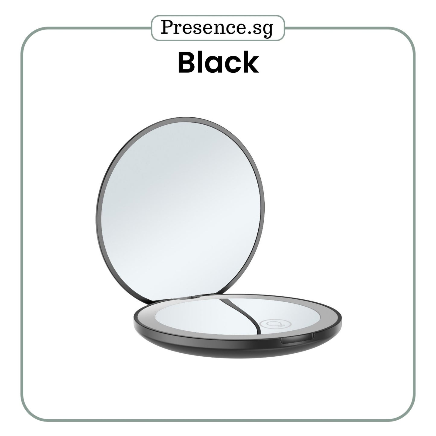 Personalised Compact Mirror with LED- Monogram